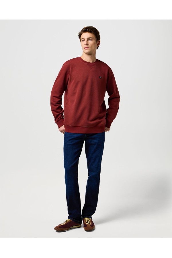 Sudadera Wrangler Sing Off  Color Fired Brick