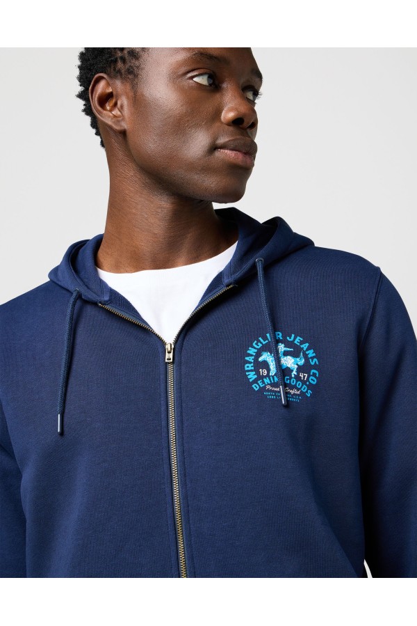 Chaqueta Wrangler Graphic Color Navy