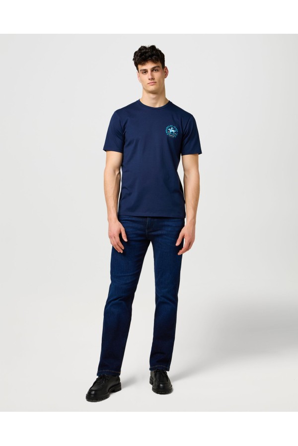 Camiseta Wrangler Graphic Tee Color Navy