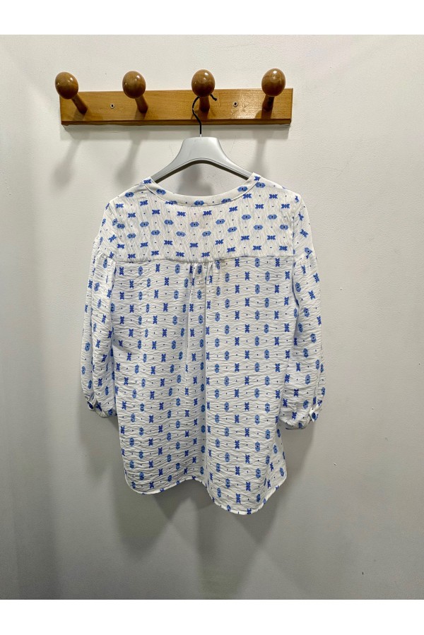 Camisa Tinta Joy Color Celeste