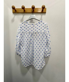 Camisa Tinta Joy Color Celeste