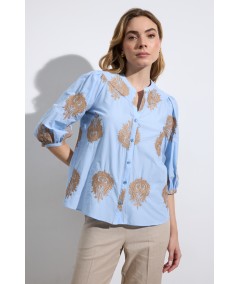 Camisa Tinta Bielsa Color Celeste