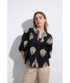Camisa Tinta Bielsa Color Negro