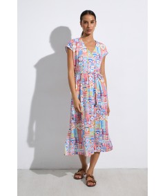 Vestido Tinta Penépole Color Multicolor